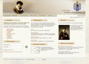 Alsemgeest-site_2: Afbeelding van de startpagina van de Alsemgeest-site
